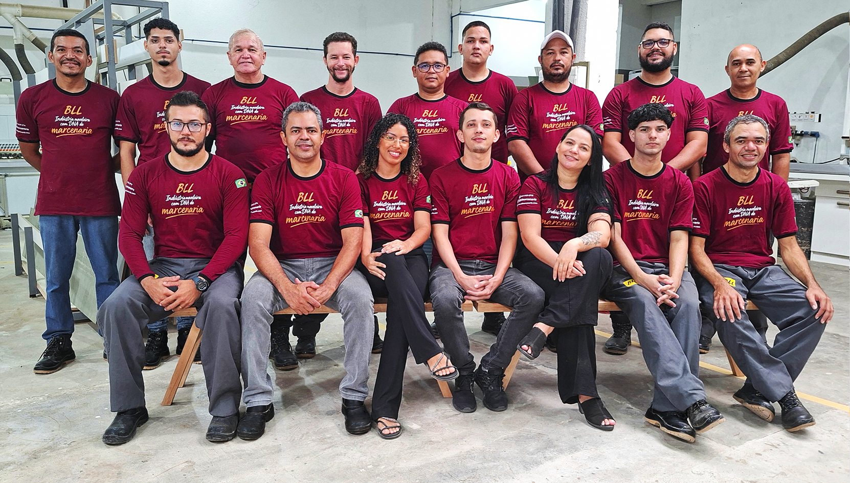 Equipe da BLL Marcenaria
